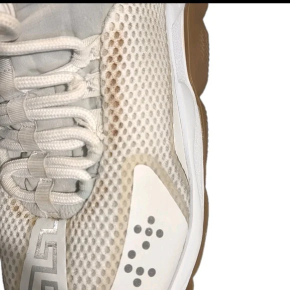Versace Chain Reaction (Unisex) Wht Mesh Trainers EU 38 Wmns US Sz 7 Mens Sz 5.5 - Picture 10 of 16